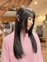 マッシュ アドベ 八戸ノ里(MASHU ADOBE)&nbsp;オリーブグレージュ/暗めカラー/ロング