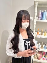 ラファンジュ ヘアー(Rohange hair)&nbsp;暗髪/シースルーバング/姫カット