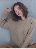 【WiLL】無造作で動きのある小顔ロングボブ