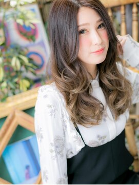 カバーヘア イヴ 戸頭店(COVER HAIR EVE) *+COVER HAIR+*…グラマラスな大人ドーリーロングa