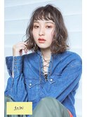 表参道駅/青山　ラフパーマ×ボブ　辻幸奈