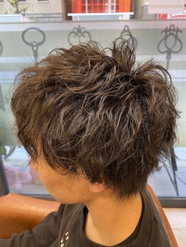 ヘアーサロン キー(Key) men'sパーマスタイル