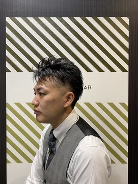 バーバーバー 千葉(BARBER-BAR) 気になるクセをセットしやすく!ヒートカールスタイル