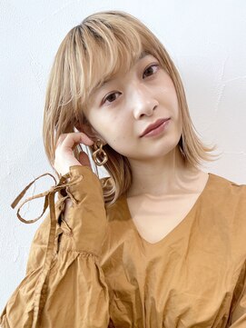 アルバム 新宿(ALBUM SHINJUKU) シンプルストレート_くすみブルーミニウルフテラコッタ_8798