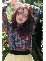 リブロ 三軒茶屋(LIBRO)&nbsp;ヒッピー×くせ毛風セミロング