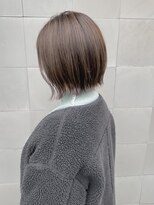 フィグバイアルテフィーチェ(fig by artefice)&nbsp;外ハネぶつ切りボブ×ショコラベージュ