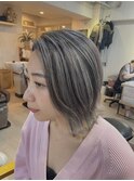 ショートボブ×外ハネ【人形町/浜町/水天宮】