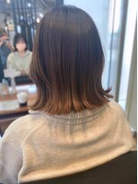 切りっぱなしボブ