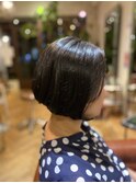 前下がりショートボブ