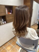クレエ ヘアー デザイン(creer hair design)&nbsp;ナチュラルハイライト