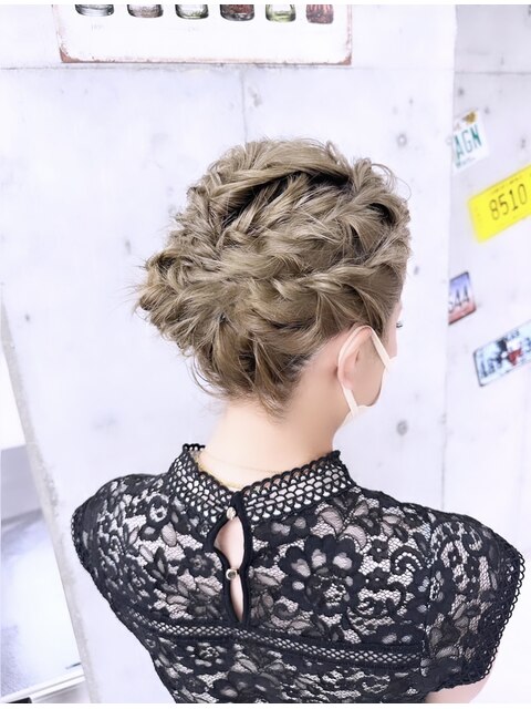 Moana【大宮】#ヘアセット#ヘアメ#結婚式ヘア#パーティーヘア