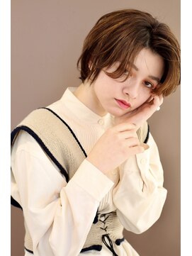 アンドレイ 表参道(andrey) [ANDREY]グレーベージュ/レイヤーロング/前髪パーマ黒髪カタログ