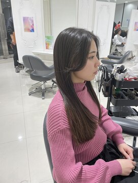 エアー 青山(AIR) ローレイヤー/前髪なし/レイヤー