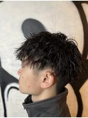 ダークアッシュ/韓国マッシュ/ニュアンスパーマ[錦糸町駅/men's]