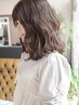 【透明感アップ◎】カット＋透明感イルミナカラー￥14850→￥11000