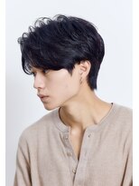 ミチオ ノザワ ヘアサロン ギンザ(Michio Nozawa HAIR SALON Ginza)&nbsp;☆メンズナチュラルセンターパート☆ニュアンスパーマ☆毛流れ