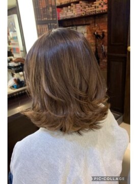 ニューライン 豪徳寺 山下(New-Line) 韓国ツヤカラーくびれヘア