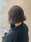ふわくしゅボブパーマ