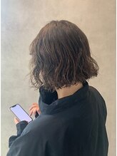 ハップヘアー(hap hair) ふわくしゅボブパーマ