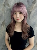 モニカ 栄店(MONIQA)&nbsp;ピンク　ルーツカラー