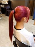 ピンクなロング