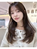 ボブディオリーブベージュ髪質改善縮毛矯正フェイスレイヤー