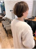 ショート/イメチェン/美/小顔/前髪似合わせ/透明感カラー