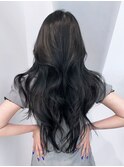 美髪韓国ヘア顔周りレイヤーくびれヘア_ba517391