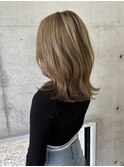 レイヤーミディアム_20～30代に人気ヘア_シャドールーツ