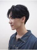 韓国ヘア/メンズカット/ブリーチなし/顔まわりカット/新潟美容室
