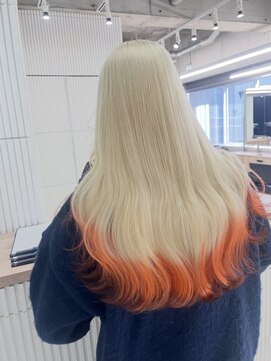 ペレ アネックス 大阪梅田茶屋町店(PELE ANNEX) ホワイトグレージュ/デジタルパーマ/フェザーパーマ/梅田