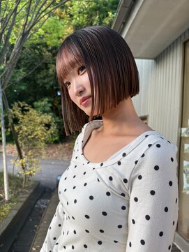ヘアーコンセプト アイアイオ(HAIR CONCEPT iio) 透け感bob