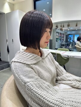 ロンドネートゥル 新潟(Lond naitre) 似合わせカット/髪質改善/メルティーカラー（新潟/万代