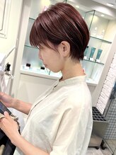 ヴィーヴォ 深江橋店(VIVO) 【VIVO】束感ショートボブ ウエイト低め丸みショートボブ 深江橋