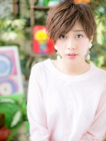 カバーヘア ブリス 川口(COVER HAIR bliss)&nbsp;前下がり丸みショート外国人風マッシュパーマh4川口20代30代40代