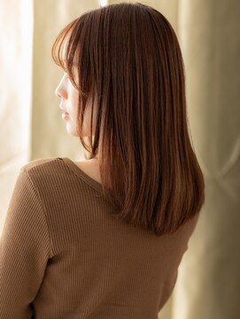 カバーヘア ブリス 北浦和(COVER HAIR bliss) □ナチュラルブラウン艶感レイヤースタイル416-4北浦和30代40代