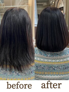 【美髪整形】異次元の最新髪質改善☆シルク酸性ストレート