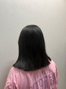 ミディアム縮毛矯正