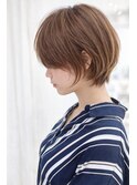 大人女性向け丸みショート 