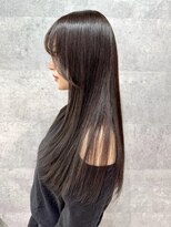 バランス 原宿 表参道(balance)&nbsp;オリーブベージュ×レイヤーカット