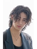 MEN’S HAIR/サーフカール/刈り上げセンターパート/札幌