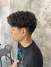 【トレンド】カット付★フェザーパーマ/スイングショート