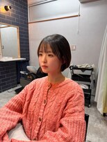 コロレ(COLORE)&nbsp;丸みショートボブ/天使の羽バング/小顔/20代