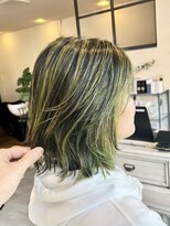 りら(Lilas)&nbsp;ハイライトと地毛でつくるコントラストハイトーン