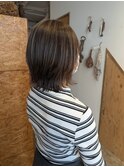 白髪ぼかしハイライト