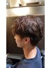 選べるメンズクリームパーマ+メンズカット【税込】【スタイリスト樋口限定】