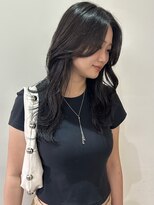 ニコフクオカヘアーメイク(NIKO Fukuoka Hair Make)&nbsp;[NIKO]グレージュ/オリーブグレージュ/韓国ヘア/レイヤーカット