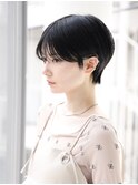 黒髪/コンパクトショート/レイヤーショート