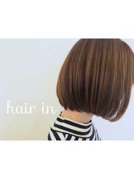 ヘアーイン(hair in) oggiottto spa ＋　cut◆SPANIST　tachibana◆