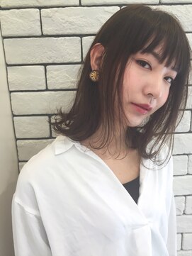 アドラーブル 長岡リップス旭岡店(adorable) 30代40代★フェアリーな外ハネセミディ